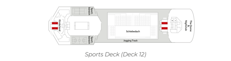 Spartacus Cruise gay schwule Kreuzfahrt Deck 12